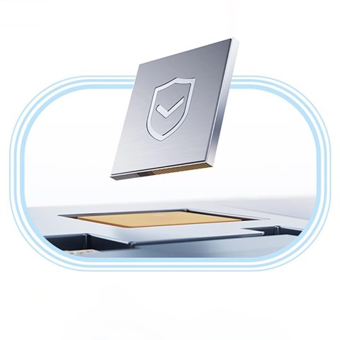 Powerbank Baseus PicoGo 10000mAh 45W z wbudowanym kablem i wyświetlaczem - biały