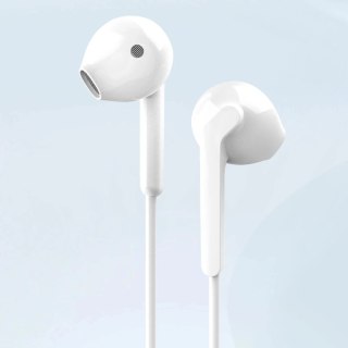 Słuchawki dokanałowe Dudao X3+ przewodowe USB-C - białe
