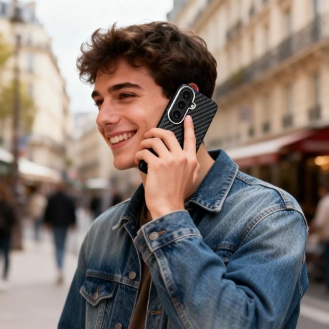 TECH-PROTECT ION CARBON MAGSAFE GALAXY S26 BLACK/SILVER