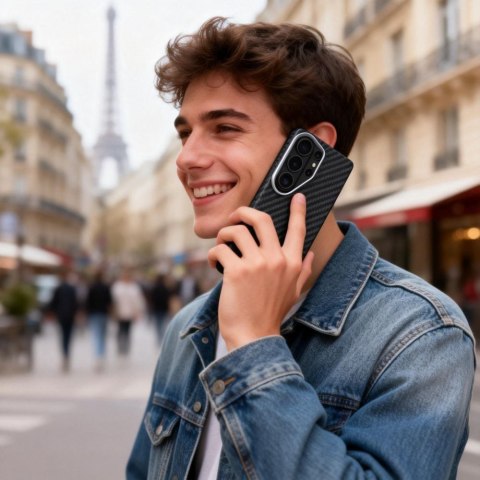 TECH-PROTECT ION CARBON MAGSAFE GALAXY S26 ULTRA BLACK/SILVER