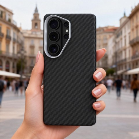 TECH-PROTECT ION CARBON MAGSAFE GALAXY S26 ULTRA BLACK/SILVER