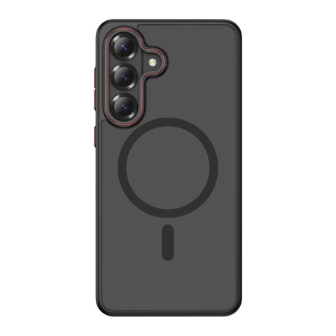 TECH-PROTECT MAGCAM MAGSAFE GALAXY S26 MATTE BLACK/RED