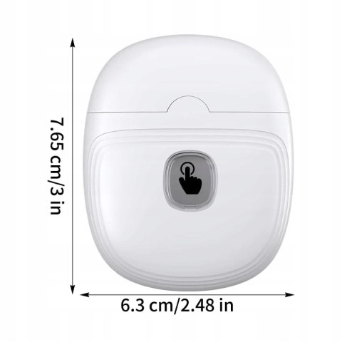 Automatyczna Elektryczna Obcinaczka do Paznokci LED 2 Biegi USB-C