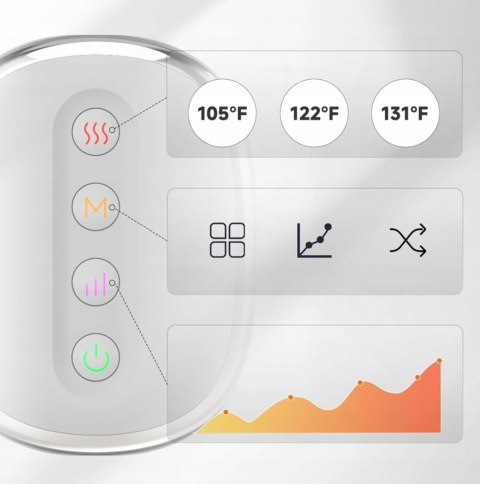 Masażer Dłoni Powietrzny Na Cieśń Nadgarstka Ciepło Akupresura