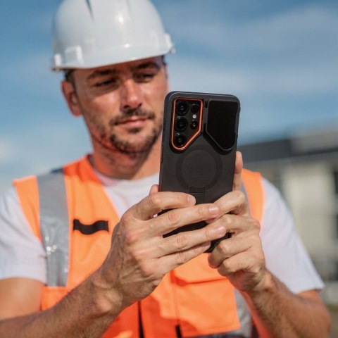 TECH-PROTECT KEVLAR AURA MAGSAFE GALAXY S26 ULTRA BLACK/ORANGE