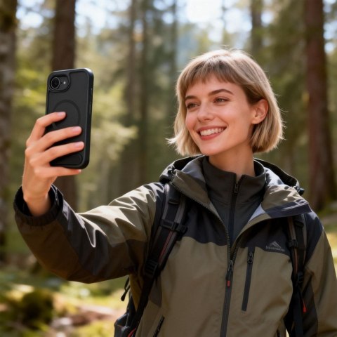 TECH-PROTECT MAGRACK MAGSAFE IPHONE 16E / 17E MATTE BLACK