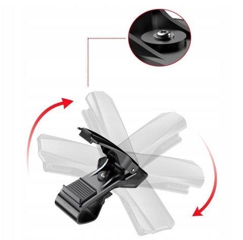 Uchwyt na kokpit Baseus czarny