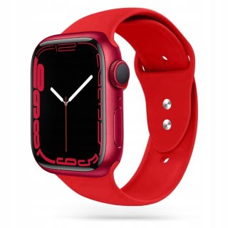 Czerwony pasek Tech-Protect do Apple Watch 21mm - stylowa wygoda