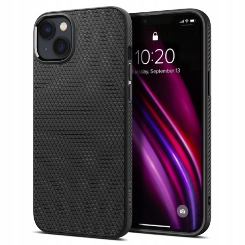 Etui Spigen Liquid Air TPU do iPhone 14 Plus / 15 Plus Czarny