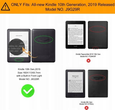 Etui na Kindle 10 2019 6" - Van Gogh Gwiaździsta Noc Pokrowiec