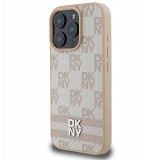 Etui plecki DKNY różowe do Apple iPhone 16 Pro - styl i ochrona