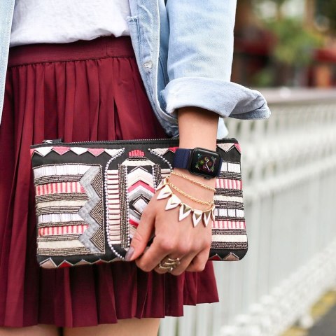 Niebieski pasek do Apple Watch - wygodny, stylowy, Tech-protect