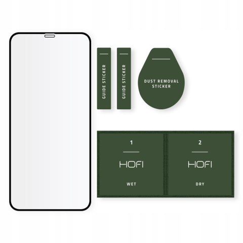 Szkło Hartowane Hofi 9H do iPhone 12 / 12 Pro - 1 szt. Ochrona Ekranu