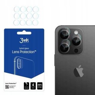 Szkło hybrydowe 3MK do Apple iPhone 15 Pro 4 szt.