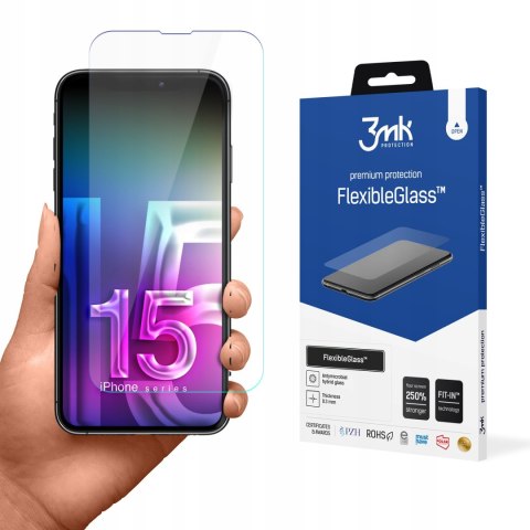 Szkło hybrydowe 3MK do Apple iPhone 15 Pro Max 1 szt.