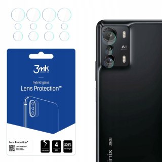 Zestaw 4x szkło hybrydowe 3mk do Infinix Zero 5G - ochrona 9H