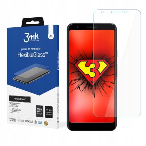 Szkło hybrydowe 3MK do Google Pixel 3a 1 szt.
