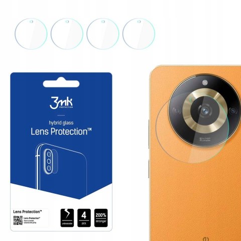 Szkło hybrydowe 3MK do Realme 11 4 szt.