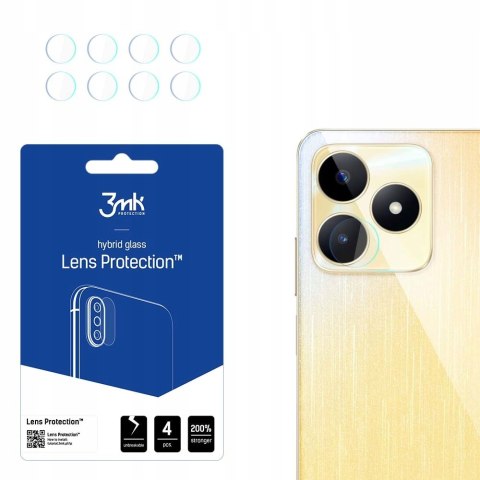 Szkło hybrydowe 3MK do Realme C53 4 szt.