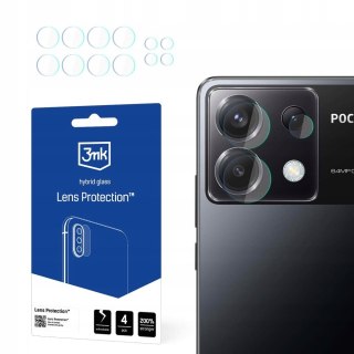 Szkło hybrydowe 3MK do Xiaomi POCO X6 5G 4 szt.