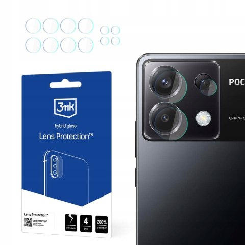 Szkło hybrydowe 3MK do Xiaomi POCO X6 5G 4 szt.