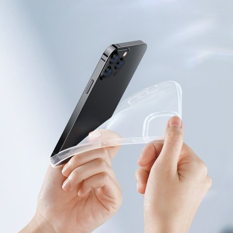 Etui Baseus do iPhone 13 Pro Max Bezbarwne - Smukła i Przezroczysta Ochrona