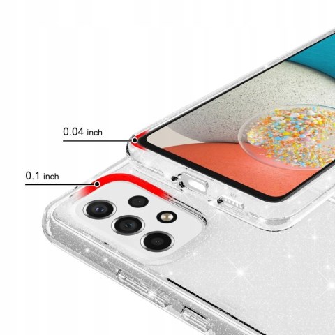 Etui Glitter Braders do Samsung Galaxy A53 5G