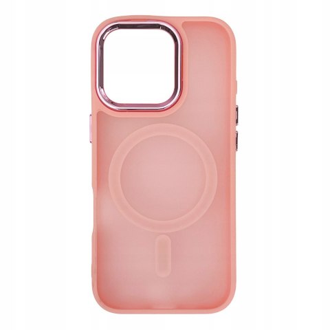 Etui Hurtel Plecki do iPhone 16 Pro Max Różowy - Ochronna Obudowa