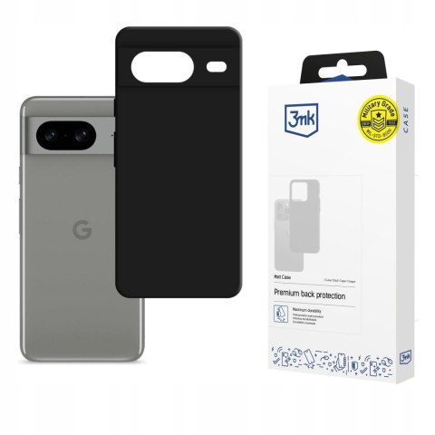 Etui na Google Pixel 8 5G - 3mk Matt Case Black
