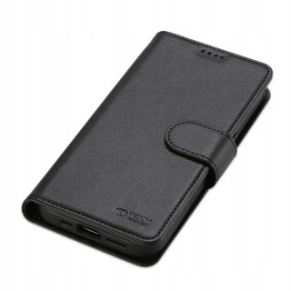 Etui z klapką Tech-protect do Apple iPhone 16 Pro czarny