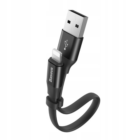 Kabel Baseus USB - Apple Lightning 0,23 m czarny