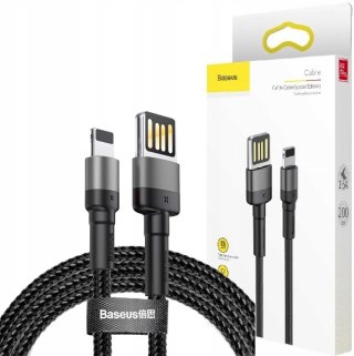 Kabel Baseus USB - Apple Lightning 2 m czarny