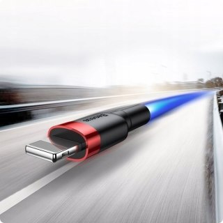 Kabel Baseus USB - Apple Lightning 2 m czerwony