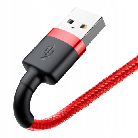 Kabel Baseus USB - Apple Lightning 2 m czerwony