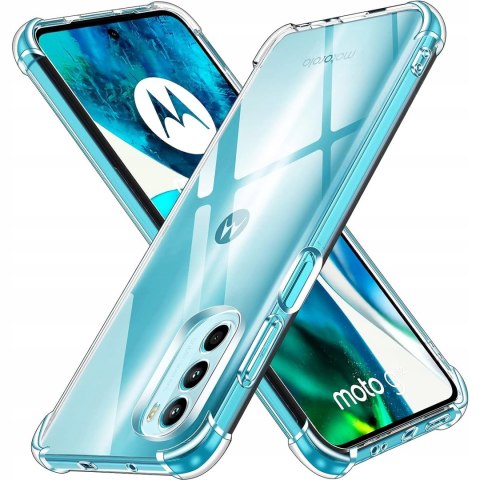 Plecki TelForceOne do Motorola Moto G52 bezbarwny