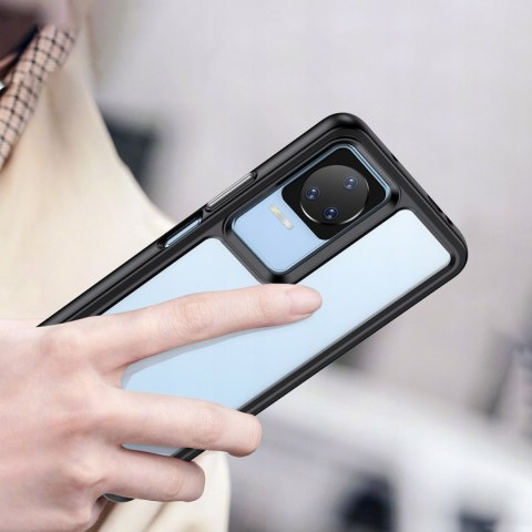 Plecki ochronne Hurtel do Xiaomi Poco F4 5G - czarne, dopasowane