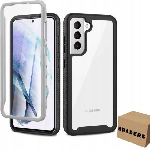Samsung Galaxy S21 FE - etui 360 Tech-Protect, czarne plecki ochronne