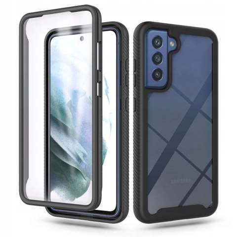 Samsung Galaxy S21 FE - etui 360 Tech-Protect, czarne plecki ochronne