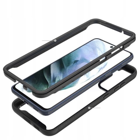 Samsung Galaxy S21 FE - etui 360 Tech-Protect, czarne plecki ochronne