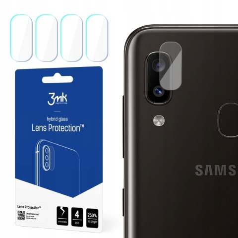 Szkło hybrydowe 3MK do Samsung Galaxy A20e 4 szt.