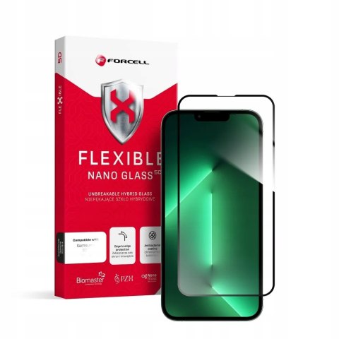 Szkło hybrydowe iPhone 13/13Pro/14/16E/SE 4 2025 6.1" 1 szt. Ochrona Ekranu