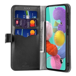 Etui portfel z klapką Dux Ducis Kado do Samsung Galaxy A51 czarny