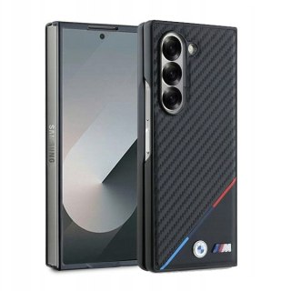 Ekskluzywne etui BMW do Galaxy Z Fold 6 - Carbon Tricolor Line Braders