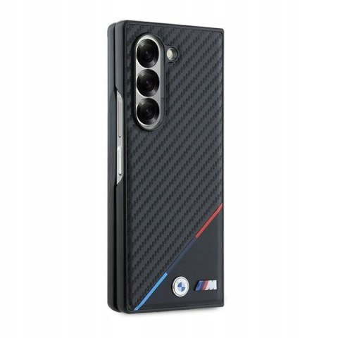 Ekskluzywne etui BMW do Galaxy Z Fold 6 - Carbon Tricolor Line Braders