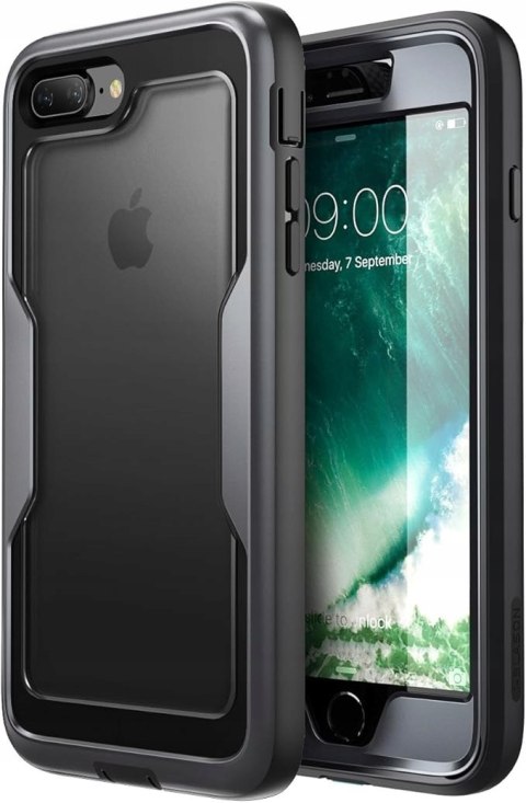 Etui i-Blason Magma do iPhone 8 Plus / 7 Plus - pancerne, z szybą i klipsem