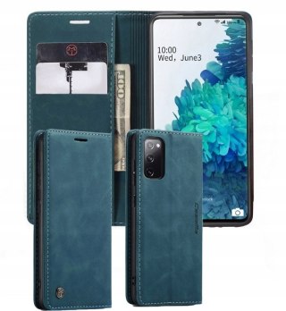 Etui z Klapką do Galaxy S20 FE - Skórzane, Z Miejscem na Karty Braders
