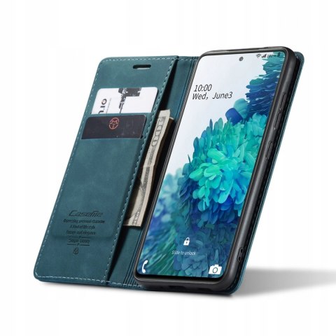 Etui z Klapką do Galaxy S20 FE - Skórzane, Z Miejscem na Karty Braders