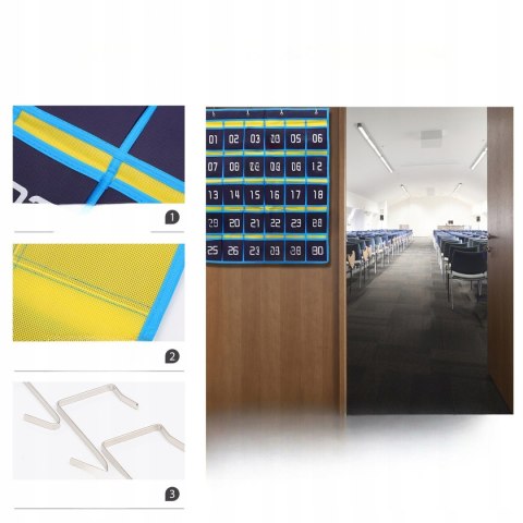 Numerowany Uchwyt Na Telefon Komórkowy Do Klas Organizer Kieszeń Na Telefon