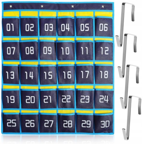 Numerowany Uchwyt Na Telefon Komórkowy Do Klas Organizer Kieszeń Na Telefon