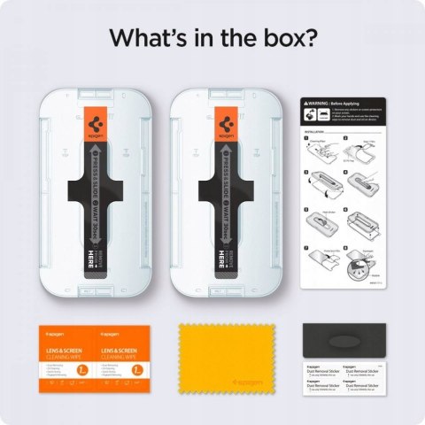 2x Szkło Spigen do iPhone 13 Pro Max Privacy